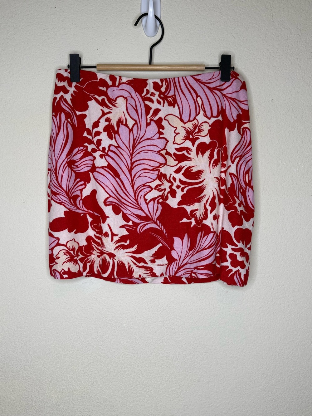 Abercrombie & Fitch Scarlett Curve Love Linen Blend Ultra High Rise Skort